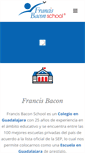 Mobile Screenshot of francisbacon.edu.mx